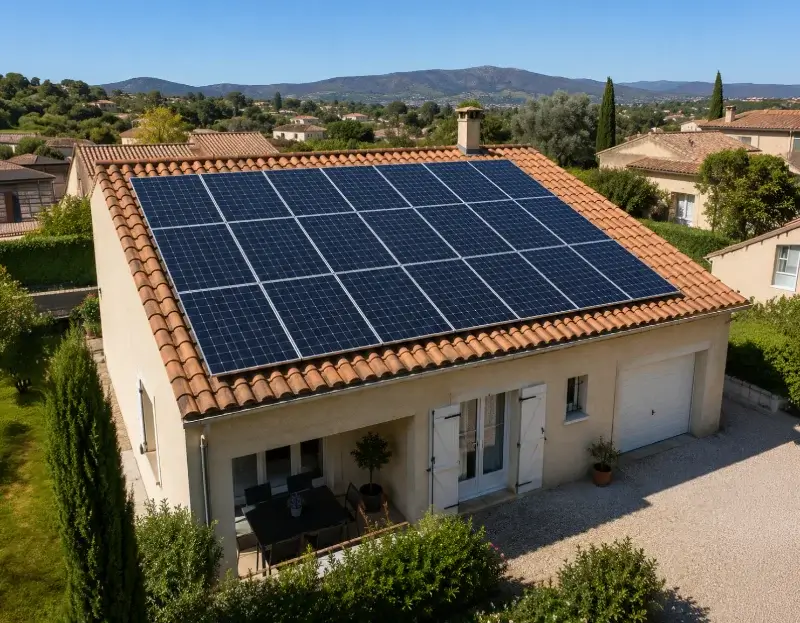 Prime à l'autoconsommation panneaux solaires Bédoin — aide financière de l'État